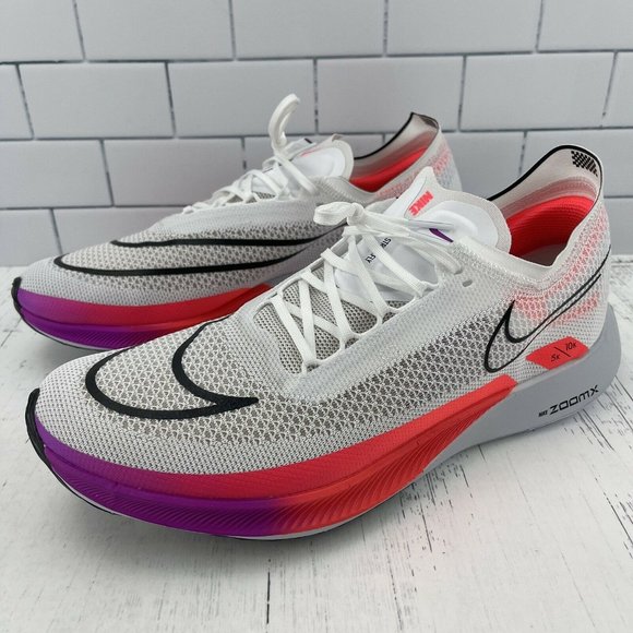 Nike Running Shoes Size 13 Mens ZoomX Streakfly 5K 10K Crimson Lightweight Race - Picture 3 of 11